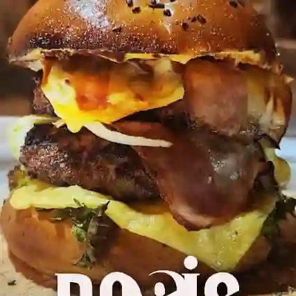 Burger+gaseosa