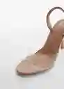 Sandalias Becky Nude Talla 37 Mujer Mango