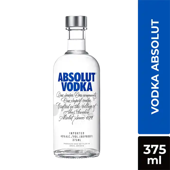 Absolut Vodka Importado 40% Alcohol