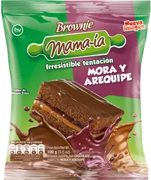 Mama-Ía Brownie Mora y Arequipe