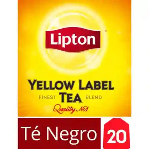 Lipton Té Negro Yellow Label 