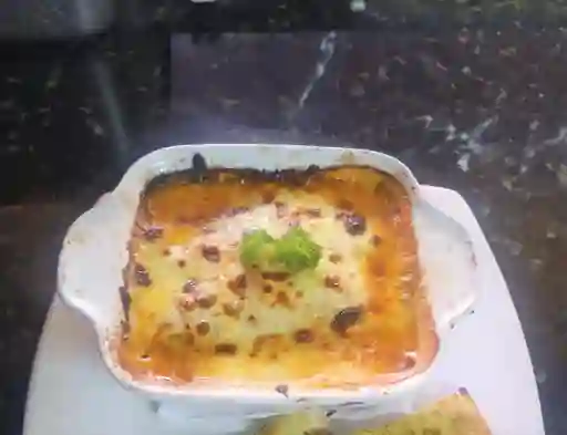 Lasaña Pollo Champiñón