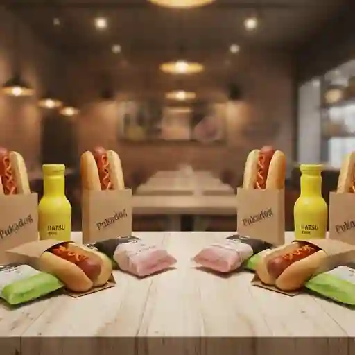 Combo pukadog festín de amigos