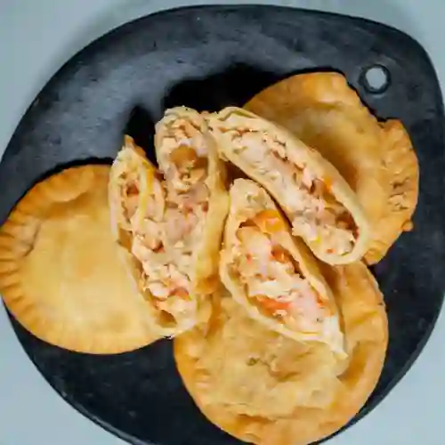 Pastel de Pollo con Camarones