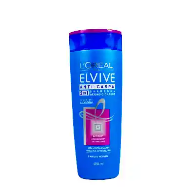 Loreal Paris-Elvive Shampoo Anticaspa para Cabello Normal