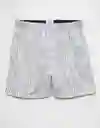 Bóxer Hombre Azul Talla: MEDIUM 27400 American Eagle