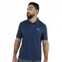 Camiseta Polo Ace Azul Talla M Everlast