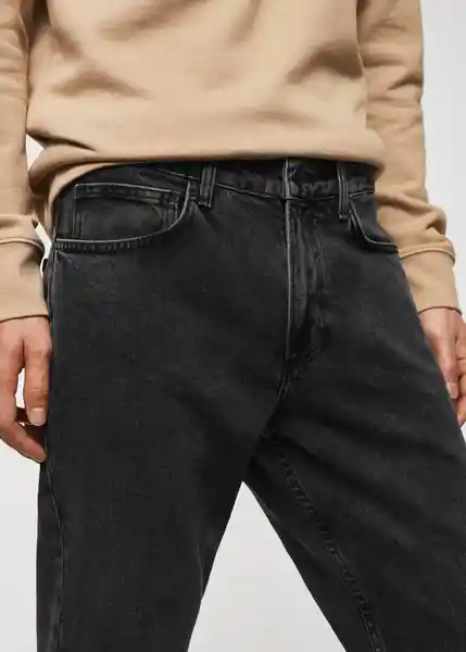 Pantalón Jean Ben Tejano Negro Talla 42 47141254_Tn Hombre Mango