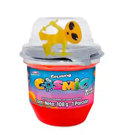 Gelatina Cosmic Pintalenguas Vaso Surtido Und Normandy