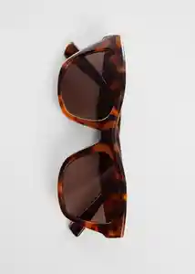 Gafas de Sol Mara Chocolate Talla 99 Mujer Mango