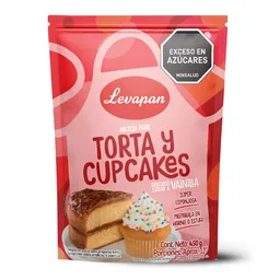 Mezcla Levapan para Torta y Cupcakes de Vainilla x 450gr