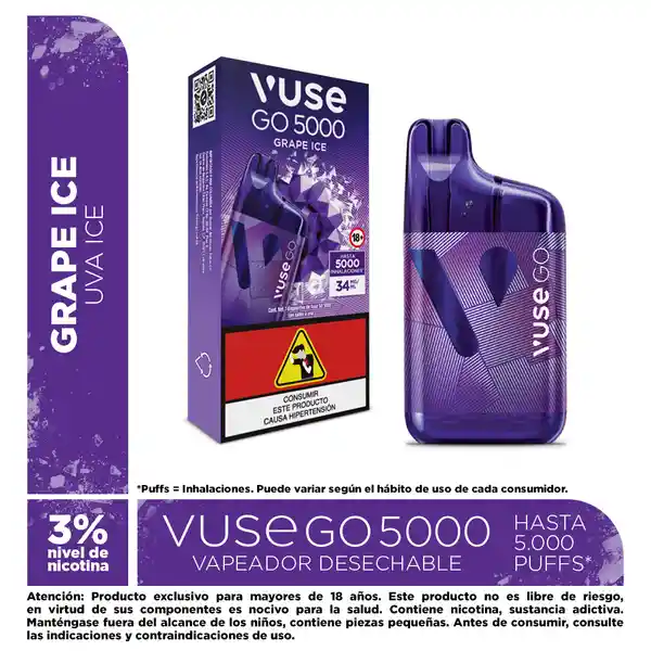Vuse Go 5000 Grape Ice