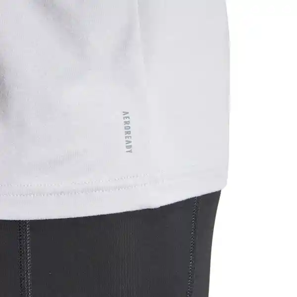 Adidas Camiseta Tr-es 3s Para Mujer Gris Talla M