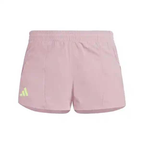 Adidas Short Adizero e Split Para Mujer Rosado Talla L