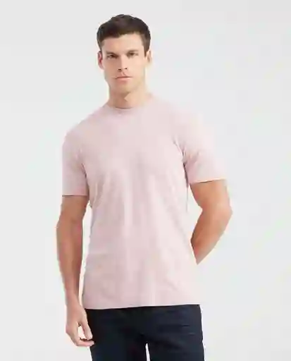 Camiseta Basic Colors Masculino Rosa Malva Medio T. M Chevignon