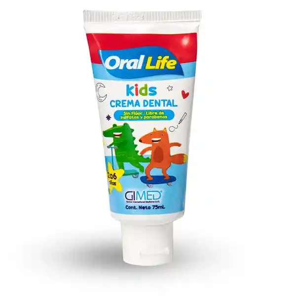 Oral Life Crema Dental Kids