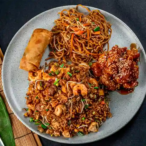 Combo Wok Especial Wiki Rice y Tallarines