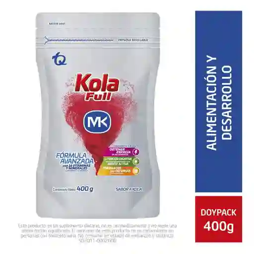 Suplemento Kola Granulada Mk Full Fórmula Avanzada (400 Gr)