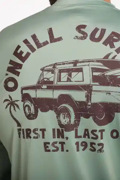 Camiseta Protección Solar Axel Rad Hombre Talla XL Oneill