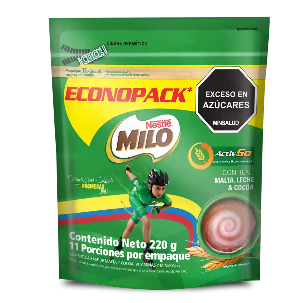 Bebida en polvo MILO x 220g