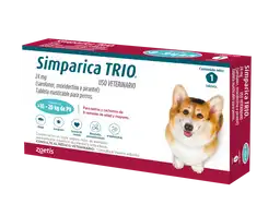 Simparica Trio Tableta Masticable Perros