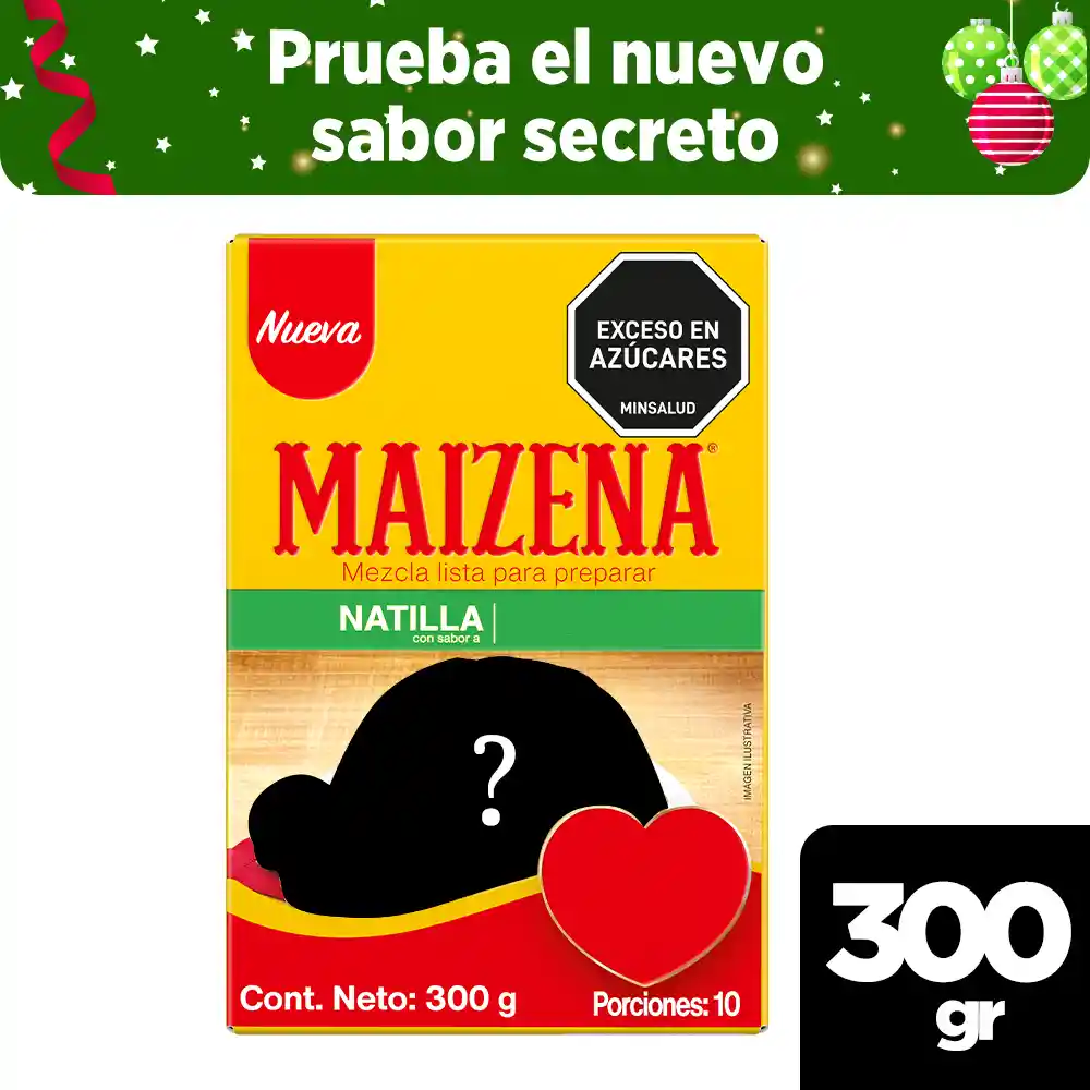 Natilla Maizena ¡ Sabor Secreto !  Descúbrelo 300g