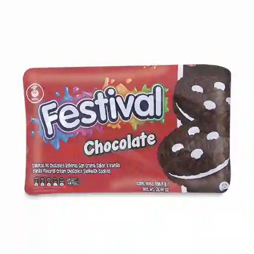 Festival Galleta Rellena Mega Chocolate