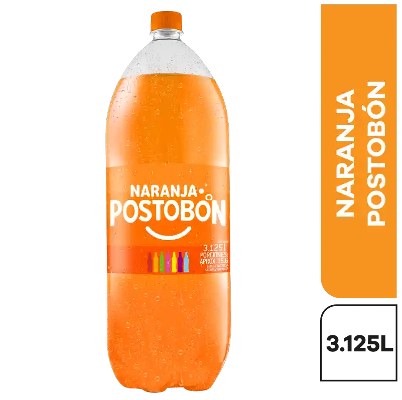 Postobón Bebida Gaseosa Sabor a Naranja