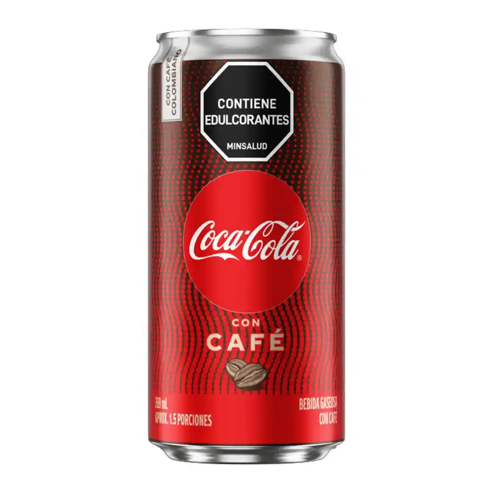 Bebida gaseosa Coca Cola Sabor Café 269ml