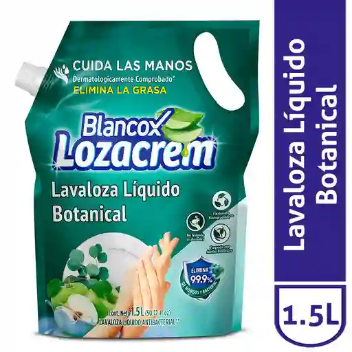Blancox Lavaloza Líquido Lozacrem Antibacterial Botanical