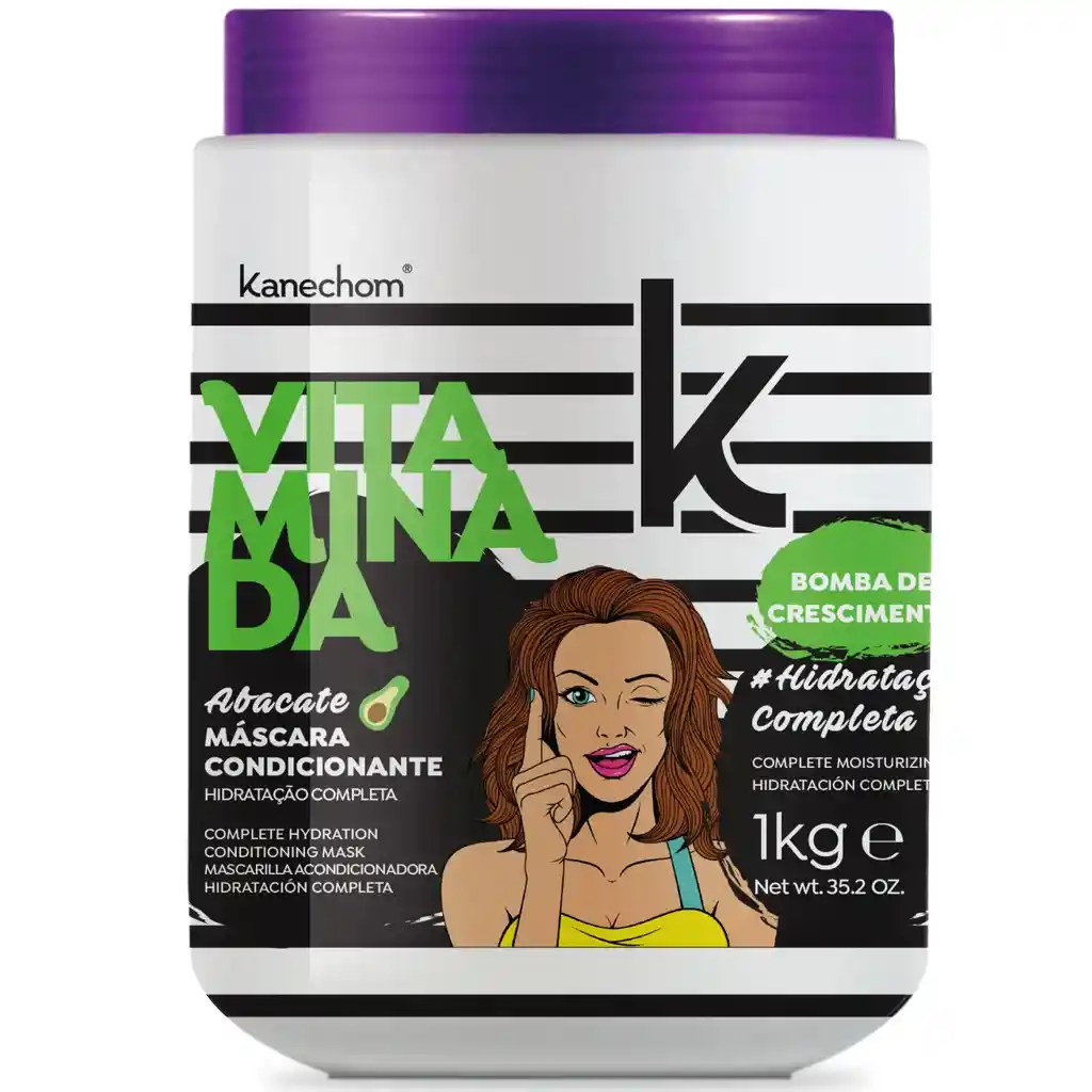   KANECHOM  Mascara Acondicionadora Capilar Vitaminada 