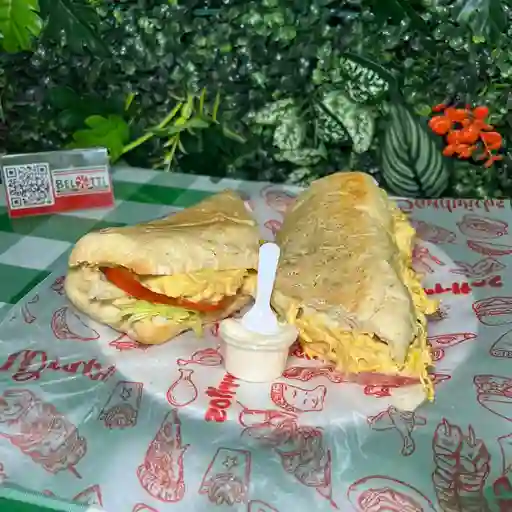 Sándwich de pollo