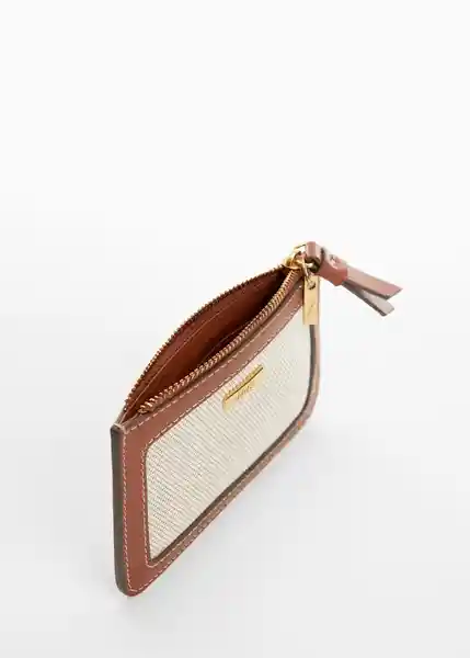 Monedero P Monaco Cuero Talla 99 Mujer Mango