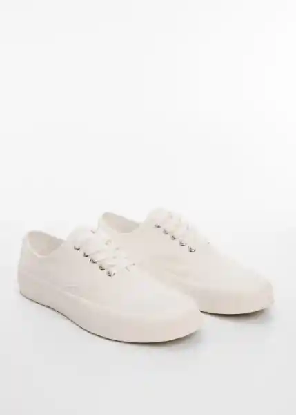 Zapatos Deportivo Cngodov Blanco Talla 41 Mujer Mango