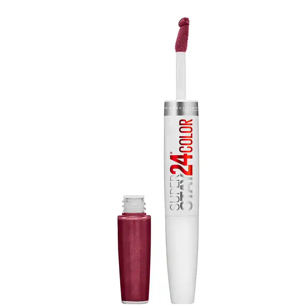 Maybelline Labial Superstay 24Hr Lila 50 Unlimited Raisin