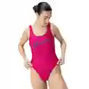Vestido de Baño U-back Logo Deep Mujer Morado-36