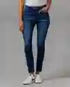 Jean Jegging Mujer Azul Colonial Ultraoscuro T 14 41013 Rifle