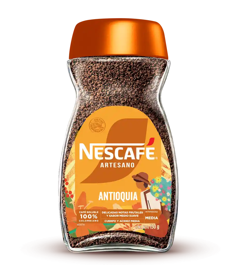 Café instantáneo NESCAFÉ Artesano Antioquia x 150g