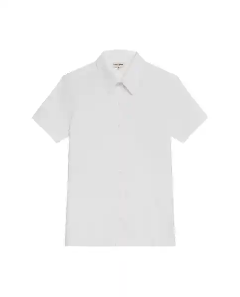 Camisa Dyed Twill Crudo Pristino Claro Talla L Chevignon