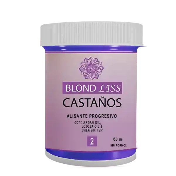 DArgan Alisante Blond Liss Castaños Paso 2 60 mL