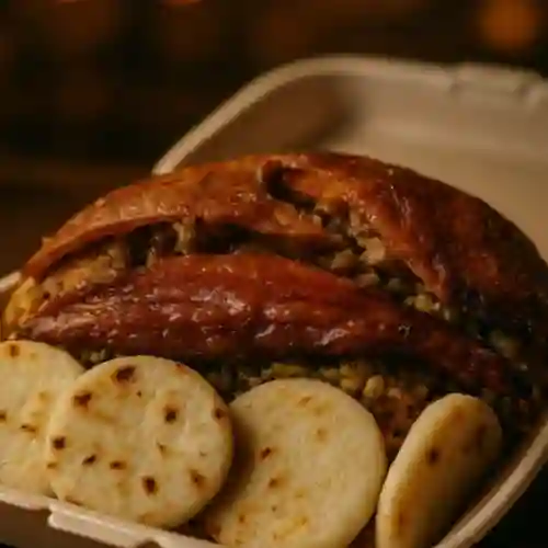 Lechona extrafamiliar +gaseosa 1 lt cc