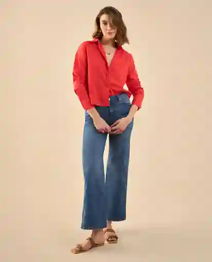 Jean Rivera Medio Azul Talla 14 472G013 Esprit
