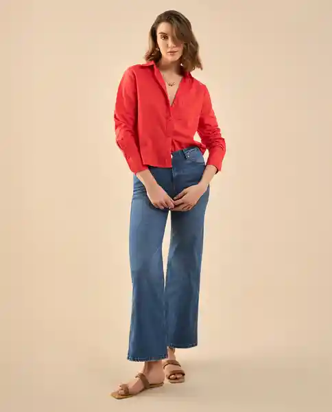 Jean Rivera Medio Azul Talla 14 472G013 Esprit