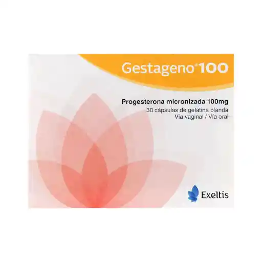Gestageno Exeltis 100 Mg 30 Capsulas