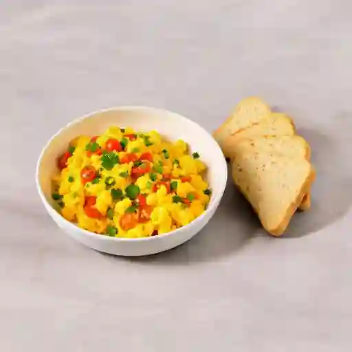 Huevos Pericos Con Pan