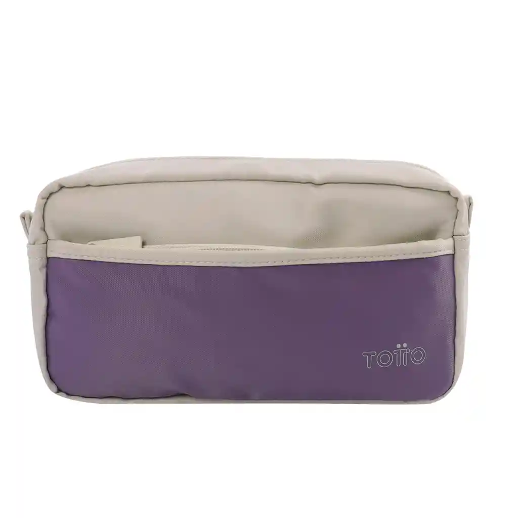 Cosmetiquera Multiuso Socry Gris/morada