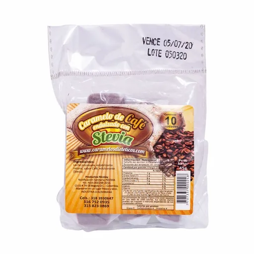 Nicolay Caramelo de Café con Stevia