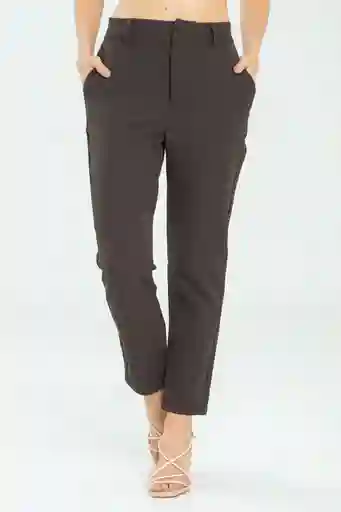 Pantalón New Karla Color Café Puro Talla 14 Ragged