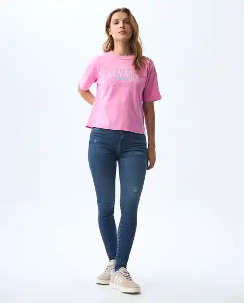 Jean Mujer Azul Talla 10 331G701_AZU174021 Americanino
