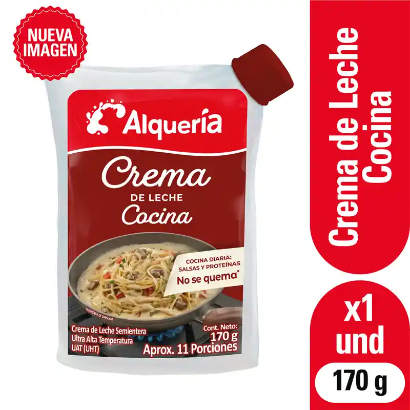 Alquería Crema Leche Culinaria Semientera